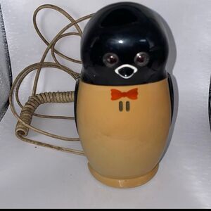 Penquin Vintage Push Button Phone Telephone *NOT TESTED” Parts  READ